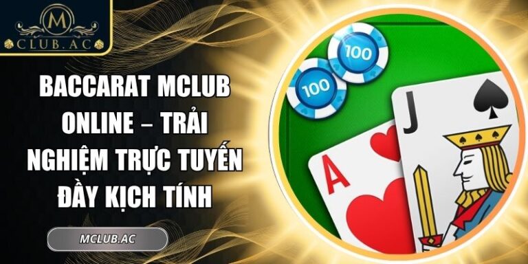 Baccarat MCLUB online