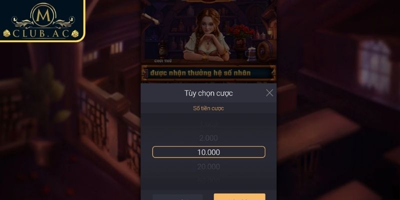 Lựa chọn mức cược phù hợp