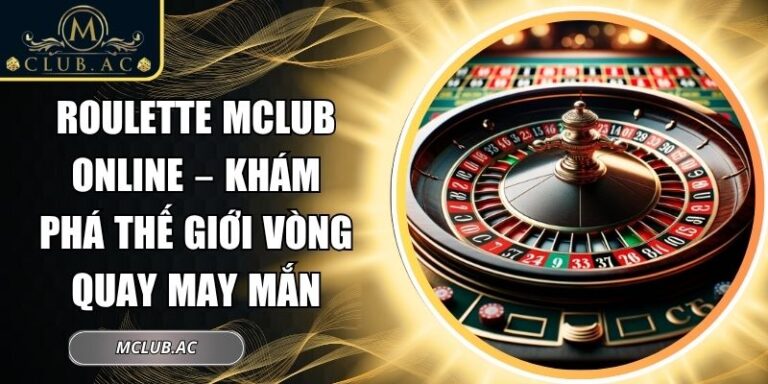 Roulette MCLUB online